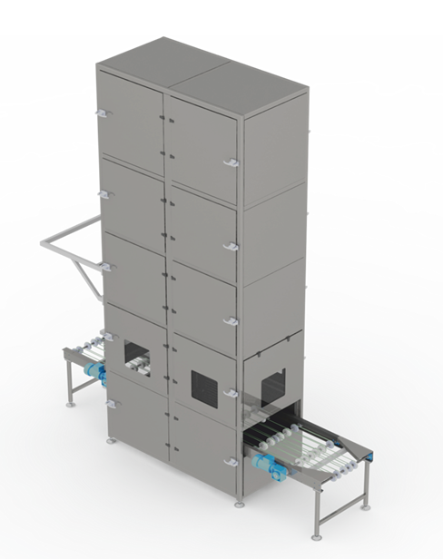 Blok Gofret Soğutma Tüneli
