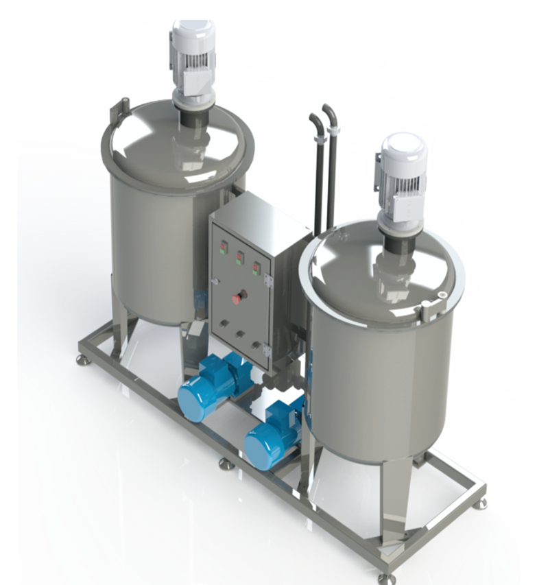 Gofret Hamur Hazırlama Mikseri